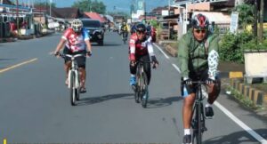 Pantau Kamtibmas, Kapolres Rejang Lebong Gelar Gowes Kamtibmas