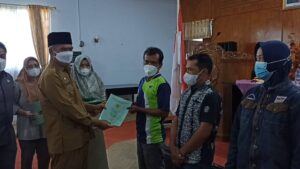 Pelaku UMKM di Rejang Lebong Terima Sertifikat Gratis