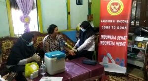 Percepatan Vaksinasi, BINDA Bengkulu Sisir Warga Ke Rumah
