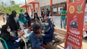 BIN Bengkulu Sasar Vaksinasi Penerima BLT Migor di Kantor Pos Curup