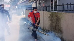 Rescue Perindo Rejang Lebong Fogging Lingkungan Talang Benih
