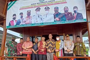 Kejaksaan Negeri Rejang Lebong Resmikan Gubuk Restorative Justice