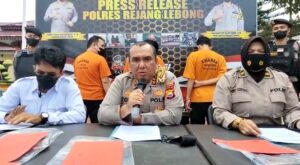 Tiga Pelaku Narkoba ‘Digulung’ Satres Narkoba Polres Rejang Lebong