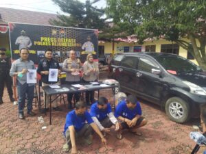 Komplotan Spesialis Ganjal ATM Lintas Provinsi Ditangkap Polres RL