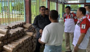 Kadivpas Tinjau Budidaya Jamur Tiram WBP Lapas Curup