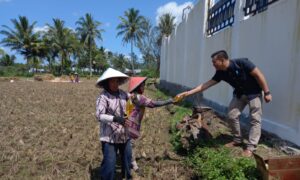 Buruh Panen Dapat Minyak Goreng Gratis Dari PMW