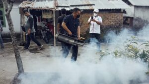 Fogging Rescue Perindo Rejang Lebong Sasar Curup Utara
