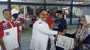 148 WBP Lapas Curup Terima Sertifikat Pelatihan