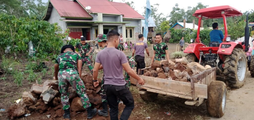 TMMD Reg-115 Tingkatkan Kualitas Hidup Masyarakat