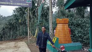 Warga Desa Air Lanang Bersyukur Program TMMD Menyasar Desanya