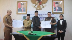 Kejari Rejang Lebong Tandatangani Kerjasama Dengan 11 OPD