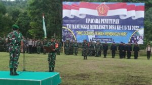 TMMD Reg 115 Kodim 0409 Rejang Lebong Resmi Ditutup