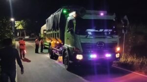 Tim Gabungan Razia Truck Batu Bara di Perbatasan Bengkulu