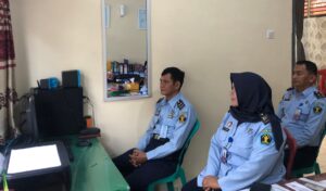 Petugas Lapas Curup Ikuti Sosialisasi Tentang Kesehatan Secara Daring