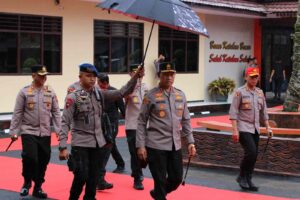 Kunjungi Polres Rejang Lebong, Kapolda Bengkulu Beri Arahan