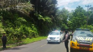 Tim Patroli Samapta Presisi Polres Rejang Lebong Rutin Patroli Jalan Lintas
