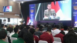 Kumham Goes To Campus, Wamenkumham Beri Sosialisasi di Kampus UMB