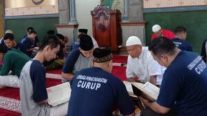 WBP Lapas Curup Antusias Ikuti Pesantren Kilat Bulan Ramadhan