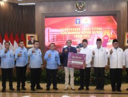 Kemenkumham Salurkan Zakat 1,4 Miliar melalui Baznas