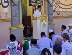 Solat Ied di Lapas Curup Berlangsung Khidmat