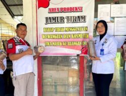 Kegiatan Pelatihan Kerja di Lapas Curup Dapat Apresiasi Direktur Binapi Lakerpro