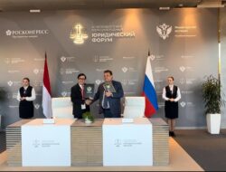 Indonesia dan Rusia Tandatangani MoU di Bidang Hukum.