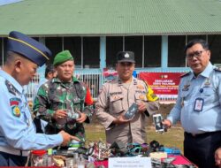 Lapas Curup Musnahkan Barang Hasil Penggeledahan