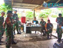 Puluhan Anggota Kodim 0409/ RL Geruduk Kumbung Jamur Tiram Lapas Curup