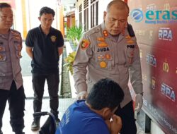 Diberi Wejangan Kapolres, Pelaku Begal Jalan Lintas Menangis