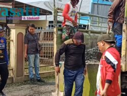 Respon Keluhan Warga, Putra Mas Timbun Jalan Berlobang Di Talang Benih