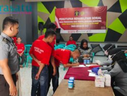 Lapas Curup Tes Urin Puluhan Warga Binaan dan Pegawai Lapas 