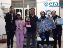 Tim Volly Putri Putra Mas Raih Juara 1 Turnamen DANDEN BEKANGAD Cup