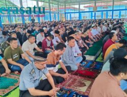 Solat Idul Adha di Lapas Curup Berlangsung Khidmat 