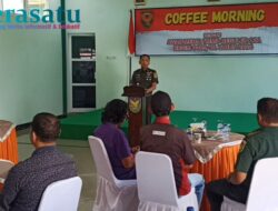 Kodim 0409/RL Ajak Awak Media Sosialisasikan TMMD