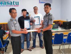 Dapatkan Program Cuti Bersyarat, 2 WBP Lapas Curup Dinyatakan Bebas