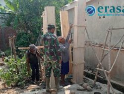 Rehab Mushola, Satgas TMMD Menyatu Bersama Warga