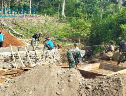 2 Pekan Berjalan, Pembukaan Jalan TMMD 121 Terus Dikebut