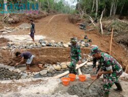 Pembukaan Jalan TMMD Kodim 0409/ RL Sisakan 23 Persen
