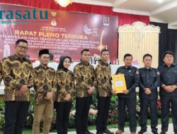 KPU Rejang Lebong Gelar Pleno Rekapitulasi Hasil Perhitungan Perolehan Suara