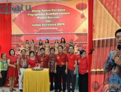 Paguyuban Buddhis Lansia Panca Karuna Rayakan Ulang Tahun Perdana dan Imlek Bersama