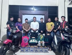 Satreskrim Polres Rejang Lebong Ringkus 4 Pelaku Curat