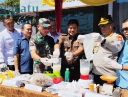 Kejari Rejang Lebong Musnahkan Barang Bukti Kejahatan, Didominasi Kasus Narkotika