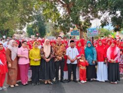 Bupati Fikri Lepas Ribuan Peserta Karnaval TK dan PAUD Meriahkan HUT ke-80 RI