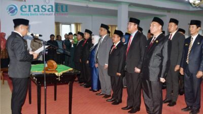 19 Pejabat Eselon II Rejang Lebong Dilantik, Sekda Dicopot