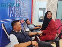 DPD Partai NasDem Rejang Lebong Gelar Donor Darah, Wujud Nyata Kepedulian untuk Sesama