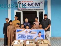 DPD NasDem Rejang Lebong Berbagi di Bulan Ramadan, Santuni Anak Yatim dan Bagikan Takjil