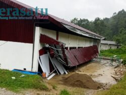 Belum Difungsikan, Kanopi Gedung KDMP di Desa Bioa Putiak Rusak Diterjang Angin Kencang