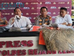 Sepekan, Polres Rejang Lebong Ungkap 6 Kasus Narkoba, 9 Tersangka Diamankan