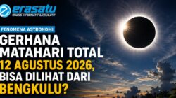 Gerhana Matahari Total 12 Agustus 2026, Bisa Dilihat dari Bengkulu? Ini Penjelasan BMKG