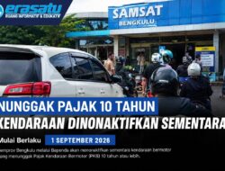Mulai 1 September, Kendaraan Nunggak Pajak 10 Tahun ke Atas Dinonaktifkan Sementara
